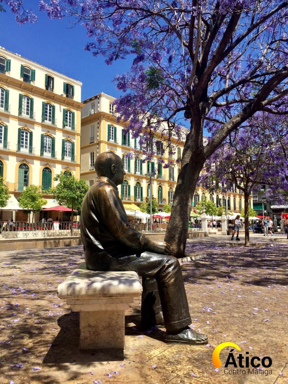 Appartamento Ático Centro Málaga Esterno foto